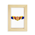 thumbnail image 1 of Marco de foto Unbranded bandera Andorra 5x7 pies de madera, 1 of 4