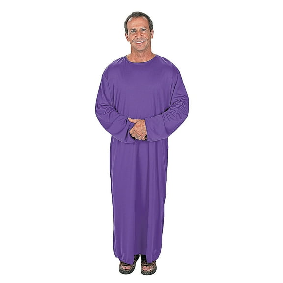 Adult Purple Wiseman Robe, Nativity Pageant, Costume Accessories, 1 Piece