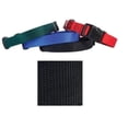 thumbnail image 1 of Guardian Gear Nylon Dog Collars Adjustable Snap Buckle Choose Size & Color(18 to 26 x 1 Inch Collar - Basic Black), 1 of 1