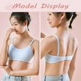 thumbnail image 4 of 5 Pack Big Girls Bra Comfort Flex Flex Fit Seamless Breathable Training Bras for Girls Bra for Teens Padded Bras for Girls 10-16, 4 of 5