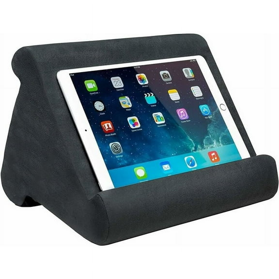 Pillow Pad Multi-Angle Soft Tablet Stand, Charcoal Black