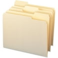 thumbnail image 2 of Smead, SMD10343, WaterShed/CutLess File Folders, 100 / Box, Manila, 2 of 9