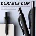 thumbnail image 4 of wqlpp-50 Pack Black Ink Pens - Bulk Pens, 1.0MM Medium Point Ballpoint Pens, Smooth Writing No Bleed Retractable Ball Point Pen (Black), 4 of 4