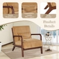 thumbnail image 4 of Villeston Mid Century Modern Accent Chair, Yellow, 4 of 8