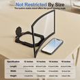 thumbnail image 4 of 14 Inch Screen Magnifier for Cell Phone, 2025 New Mobile Phone Screen Magnifier, 3D HD Mobile Magnifier Projector Screens, Foldable Phones Stand with Screens Amplifier Supports All Smartphones, 4 of 9