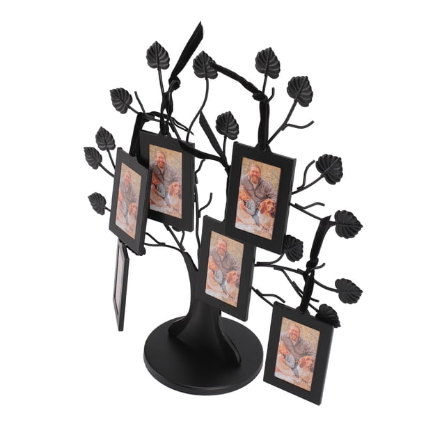 Marco De Fotos De árbol Genealógico De Metal, Marco De Fotos De árbol Genealógico De Hierro, Multiusos, Resistente Al óxido, Elegante, Innovador Para Decoración Del Hogar