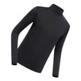 thumbnail image 3 of Camisa de seda de hielo para hombres de golf Ropa deportiva Protector Ropa Transpirable Elástico Camisas de fondo de golf Camisetas de golf de , negro l, 3 of 9