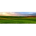 thumbnail image 2 of McLoughlin, James 32x13 White Modern Wood Framed Museum Art Print Titled - Farmscape Panorama VI, 2 of 4