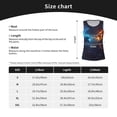 thumbnail image 5 of Haiem Red And Blue Fire Dragon C Printed Women's Workout Tank Top, Quick-Dry Sleeveless Gym Shirt, Breathable Lightweight Athletic Top for Running, Yoga, and Casual Wear-XX-Large, 5 of 7