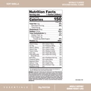 SlimFast Essentials High Protein Shake, Ready to Drink Vanilla, 11 fl oz, 4ct