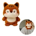thumbnail image 6 of Realistic Squirrel Plush Stuffed Animal Toy, Soft Sleep Aid and Anxiety Relief Companion with Natural Detailing for All Ages, 6 of 9