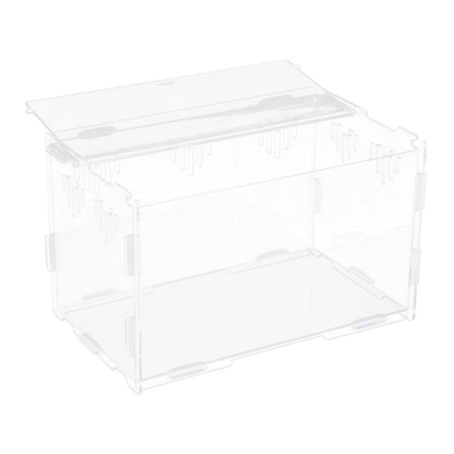 es Terrario De Alimentación Caja De Cría De Caja De Acrílico Caja De SM SunniMix Terrario de reptiles acrílico