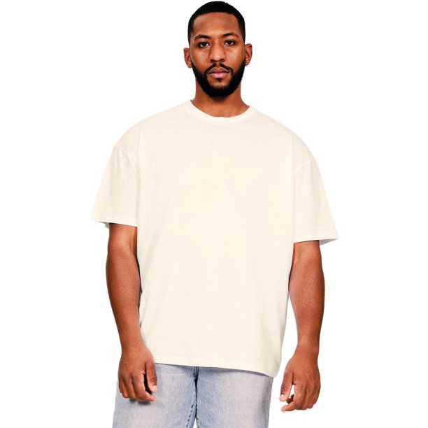 Casual Classics - Camiseta Core de Algodón Ringspun para Hombre (Crudo)