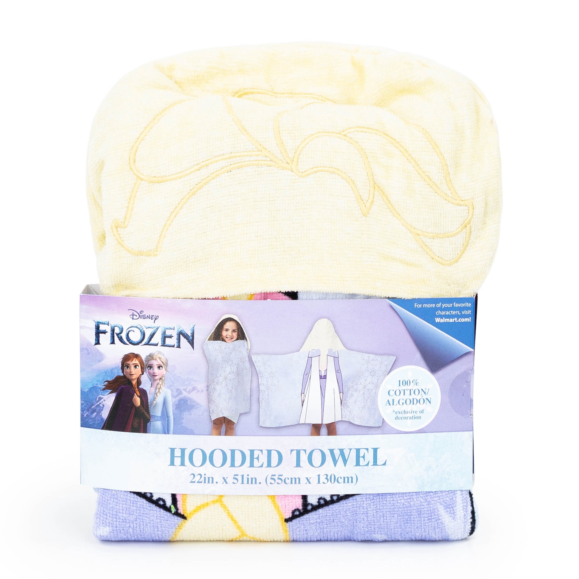 Frozen Elsa Kids Cotton Hooded Towel