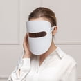 thumbnail image 4 of Mascarilla de tratamiento Mascarilla LED Terapia de fotones contra el acné, rejuvenecimiento de la piel Reduce las espinillas y la inflamación con luz azul/roja/naranja Adepaton 220947, 4 of 9
