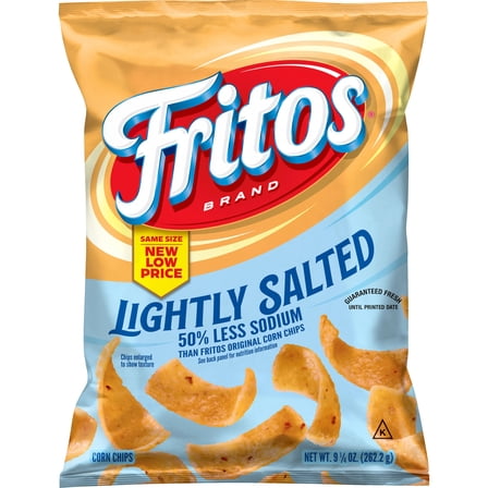 Fritos Lightly Salted Corn Chips, 9.25 oz Bag