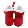 thumbnail image 6 of URMAGIC Infant Boots Winter Baby Girl Shoes Soft Sole Anti-Slip Toddler Snow Warm Prewalker Newborn Boots, 6 of 7