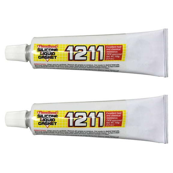 ThreeBond Genuine OEM Silicone Liquid Gasket TB-1211 - 2 Pack
