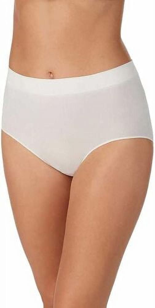 Carole Hochman Women's Underwear Silky Soft Seamless Full Coverage Modern  Brief Panties 5 Pack Multipack Regular & Plus Sizes - Small 