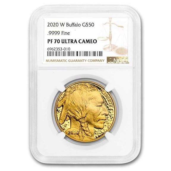 2020-W 1 oz Proof Gold Buffalo PF-70 NGC