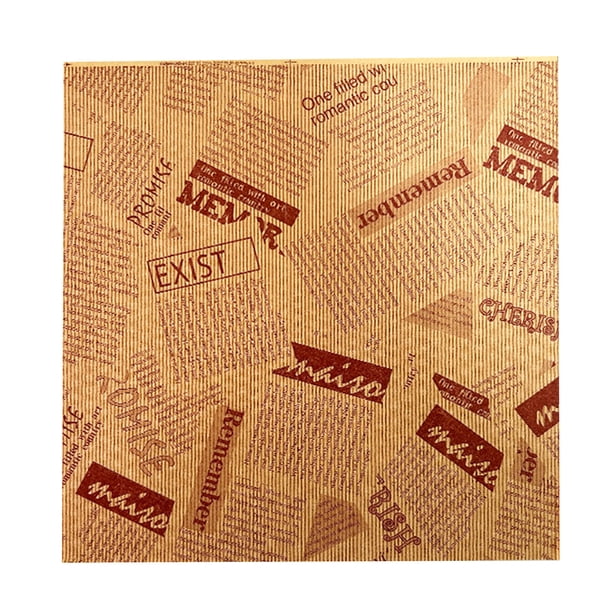 50 hojas de papel para hornear apto para uso alimentario, antiadherente, resistente a altas temperaturas y a la grasa.