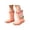 Light Pink, variant on Toddler Kids Rainproof Light Up Rain Boots Patterns and Glitter Boots or Boys Girls