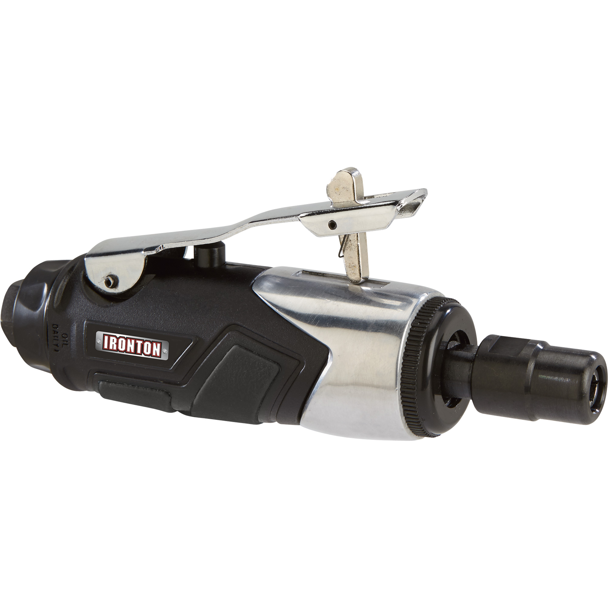 Ironton Air Mini Die Grinder 1/4in. Collet, 3 CFM, 25,000 RPM