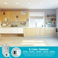 thumbnail image 2 of Luxrite 6" Square LED Recessed Lighting, Color Temperature Selectable 2700K / 3000K / 3500K / 4000K / 5000K, 6-Pack, 2 of 5