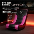 thumbnail image 6 of (2 pack) GTRACING Floor Rocker Gaming Chai, Pink, 6 of 10