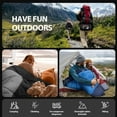 thumbnail image 6 of Sleeping Bag for Adults Cold Weather & Warm, Lightweight Backpacking Camping Hiking Essentials Gear for Kids 10-12 Girls Boys Compact w/Compression Sack Indoor Outdoor Sleep Must Haves, 6 of 6