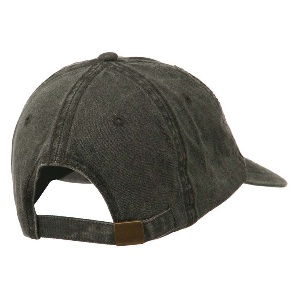 Texas State Bluebonnet Flower Embroidered Cap - Black OSFM