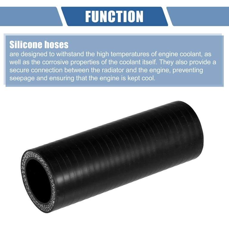 10ft 1-Ply Reinforced Silicone Heater Hose 13mm 1/2 ID High 10ft 1-Ply Reinforced Silicone Heater Hose 13mm 1/2 ID High