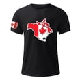 thumbnail image 3 of Tops para hombre, blusas y camisas de manga corta con cuello redondo para hombre, jersey informal con cuello redondo estampado para hombre, pantalones cortos deportivos para fitness, blusa para hombre, 3 of 4