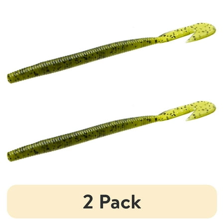 (2 pack) Zoom U-V Speed Worm 6 Watermelon Seed 15pk