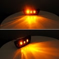 thumbnail image 5 of GTINTHEBOX 5pc Smoke Lens Amber LED Roof Clearance Marker Light For Kenworth T680 T770 T880, 5 of 12