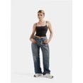 thumbnail image 5 of Women’s Sexy Square Neck Tank Top Spaghetti Strap Trendy Going out Basic Cami Shirt, 5 of 7