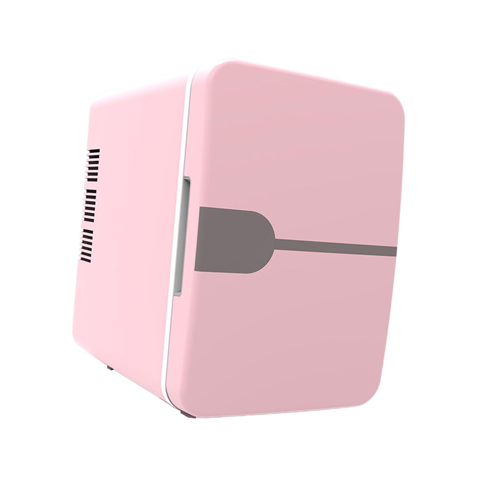 Baoblaze Compact Refrigerator Little Tiny Fridge Lightweight Multipurpose Mini Fridge Pink