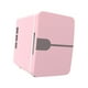 thumbnail image 4 of Refrigerador compacto Mini refrigerador Diseño plano Refrigerador para el cuidado de la piel Refrigerador termoeléctrico portátil y calentador para Rosa, 4 of 8