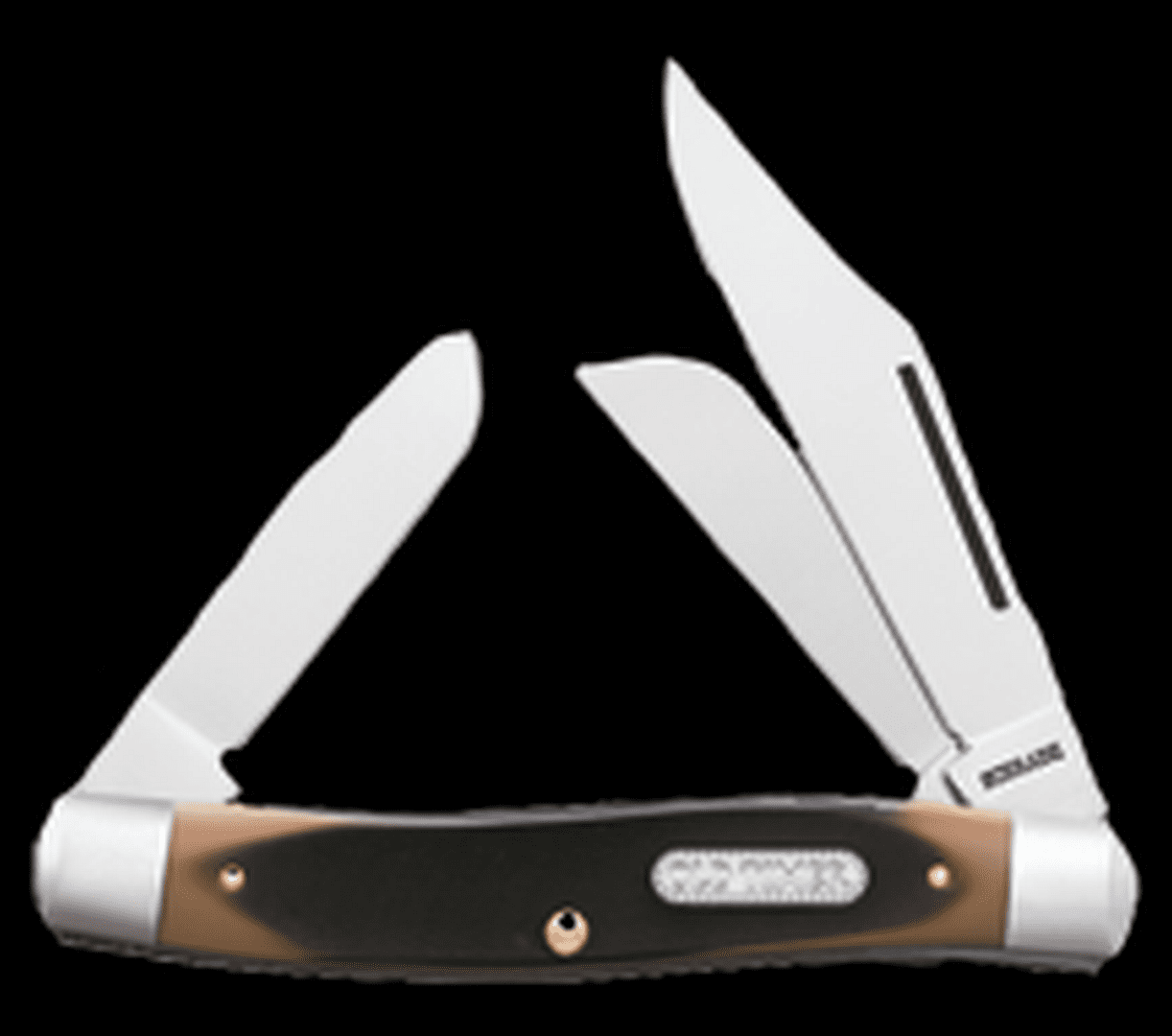 Old Timer 8OT Folding Pocket Knife, 3 in L Blade, 3Blade