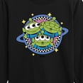 thumbnail image 3 of Toy Story - Aliens Checker Planet - Youth Boys Long Sleeve Graphic T-Shirt, 3 of 5