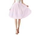thumbnail image 1 of WEAIXIMIUNG Jupe Grand Femme Carnaval Tutu Jupon Robe Courte Robe de Danse Ballet Robe de Soirée Occasion, 1 of 5
