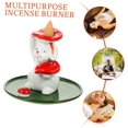 thumbnail image 4 of Rabbit Incense Holder, Handmade Incense Burner Holder, Ceramic Incense Holder for Incense Stick, Ash Catcher for Yoga and Home Decor, 4 of 4