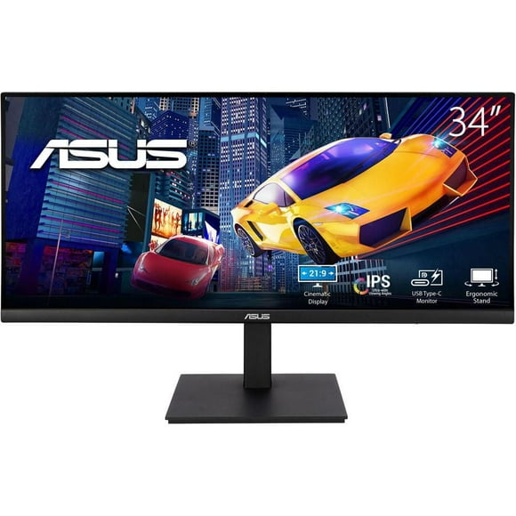 ASUS VP349CGL 34” UWQHD 3440 x 1440 100Hz 1ms Ultrawide HDR IPS Gaming Monitor