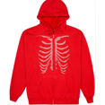 thumbnail image 1 of Faithtur Bones Rhinestone Hoodie, 1 of 1
