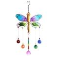 thumbnail image 2 of Dragonfly Pendant with Rhinestones Decor Durable Attractive Unique Design Long Lasting for Window Garden Home, 2 of 6