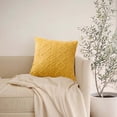 thumbnail image 5 of Dvruxg Plush Geometric Patterned Cushion Brown Polyester 45x45cm Enhances Back Support and Living Room Style Extended Length for Ultimate Relaxation, 5 of 5