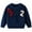 Dark Blue, variant on IVEYRTF Children's Knit Sweater Round Neck Fashion Casual Fall Winter Tops Soft Warm Long Sleeve Blouses for Boys and Girls 1-7 Years(Pink,7 Years)