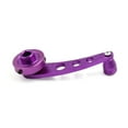 thumbnail image 4 of Unique Bargains Pair Purple Aluminum Alloy Car Window Winder Door Crank Handle w Adaptors, 4 of 6