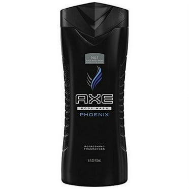 Axe Phoenix Refreshing Long Lasting Body Wash, Crushed Mint and Rosemary, 16 fl oz