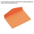 thumbnail image 4 of Uxcell Mini Envelopes Gift Card Envelope for Small Note Cards, Orange 48 Pack, 4 of 6